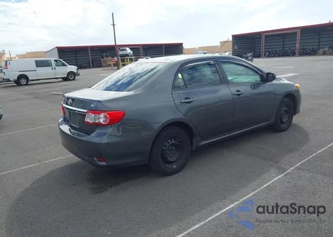 2011 Toyota Corolla Le z USA, uszkodzony, nr VIN 2T1BU4EE0BC625502
